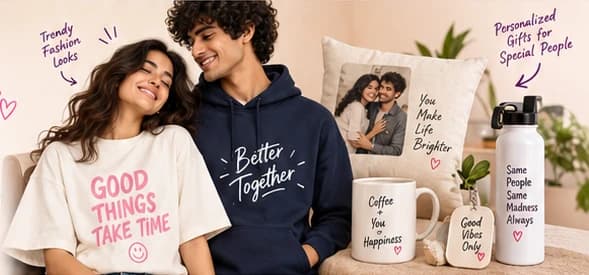 Apparel and personalized gifts for everyday moments